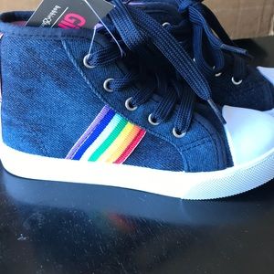 brooks high top shoes